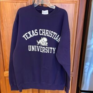 Champion Purple Texas Christian University  (TCU) Sweatshirt